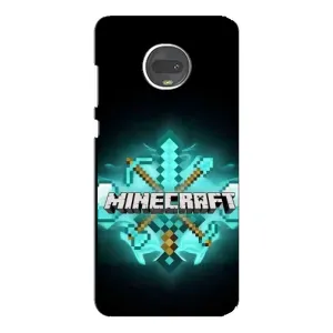 Чехол майнкрафт для Motorola MOTO G7 (MineCraft 2)
