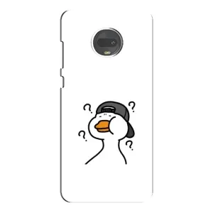 Бампер с принтом Мемы для Motorola MOTO G7 (Непонимание)