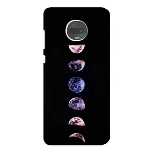 Чехол (ТПУ) с планетами на Motorola MOTO G7 (Плнеты)