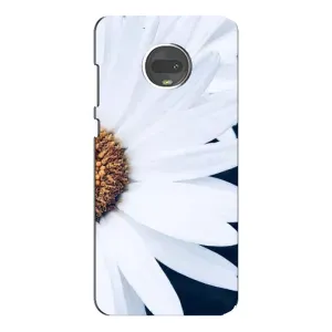 Чехол с ромашками на Motorola MOTO G7 (Пол ромашки)