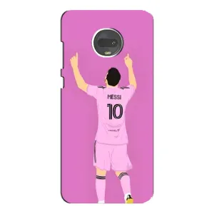 Чехлы Лео Месси в Майами на Motorola MOTO G7 (Празднование Месси)