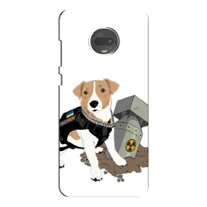 Чехол с принтом Собаки Патрон для Motorola MOTO G7 (Пёс Патрон с ракетой)