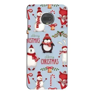 Чохол Санта Клаус для Motorola MOTO G7 (Різдвяний)