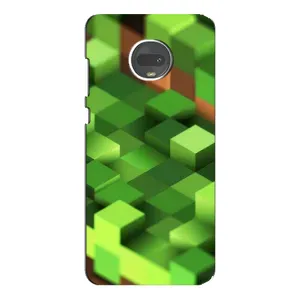 Чехлы для Motorola MOTO G7 (Персонажи Майн Крафт) (Текстура)
