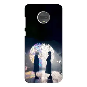 Чехлы с принтом Уэнсдей на Motorola MOTO G7 (Уэнсдей и Энди)