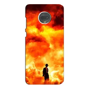 Чехол Оппенгеймер / Oppenheimer на Motorola MOTO G7 (Взрыв)