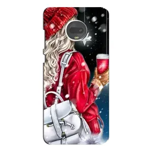 Чехлы на Новый Год Motorola MOTO G7 (Зима пришла)