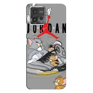 Силиконовый Чехол Nike Air Jordan на Моторола Мото Джи 72 (Air Jordan)