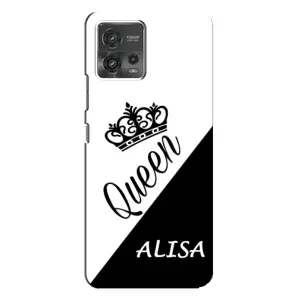 Именные Женские Чехлы для Motorola MOTO G72 (ALISA)