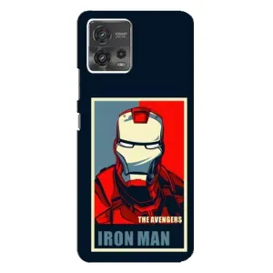 Чехол Супергерой Железный человек на Motorola MOTO G72 (Art Iron man)