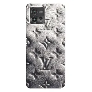 Текстурный Чехол Louis Vuitton для Моторола Мото Джи 72 (Бежевый ЛВ)