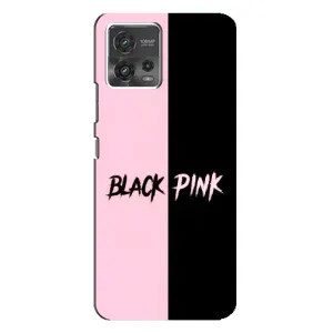 Чехлы с картинкой для Motorola MOTO G72 (BLACK PINK)