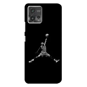 Силиконовый Чехол Nike Air Jordan на Моторола Мото Джи 72 (Джордан)