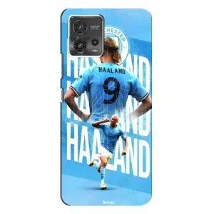 Чехлы с принтом для Motorola MOTO G72 Футболист (Erling Haaland)