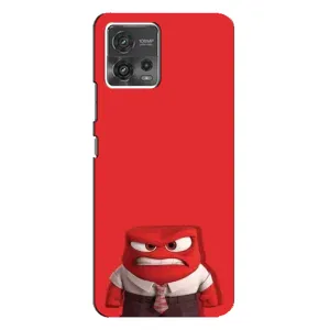 Чехол Головоломка для Motorola MOTO G72 - (AlphaPrint) (Гнев)