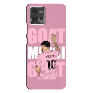 Чехлы Лео Месси в Майами на Motorola MOTO G72 (GOAT MESSI)