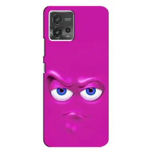 Силиконовые Чехлы (смешные стикеры) для Motorola MOTO G72 (Хитрая мордочка)