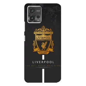 Силиконовые Чехлы принт Футбол на Motorola MOTO G72 (Liverpool)