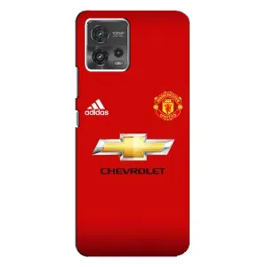 Силиконовые Чехлы принт Футбол на Motorola MOTO G72 (Man United)