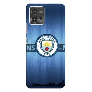 Силиконовые Чехлы принт Футбол на Motorola MOTO G72 (ManCity)