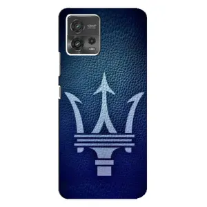 Чехлы с тематикой "Крутые машины" на Motorola MOTO G72 (Лого Maserati)