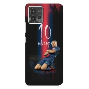 Чехол (TPU) с Футболистом на Motorola MOTO G72 (MBAPPE 10)