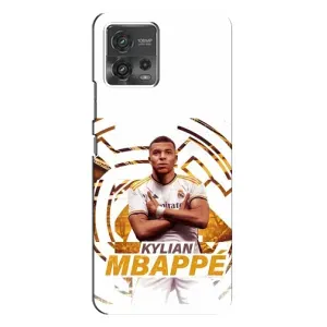 Чехол (TPU) с Футболистом на Motorola MOTO G72 (Мбаппе Реал)