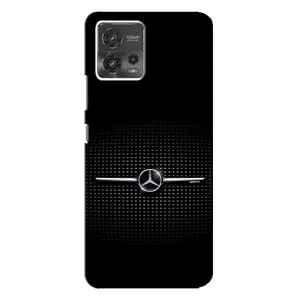 Силиконовый бампер с картинкой машины на Motorola MOTO G72 (Mercedes)