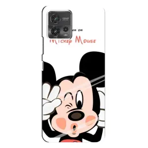 Чехлы для телефонов Motorola MOTO G72 - Дисней (Mickey Mouse)