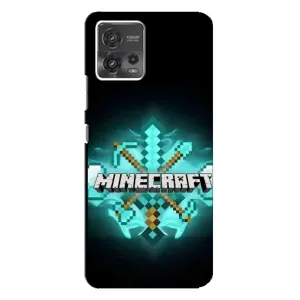 Чехол майнкрафт для Motorola MOTO G72 (MineCraft 2)