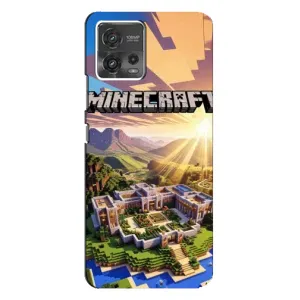Чехол майнкрафт для Motorola MOTO G72 (MINECRAFT)