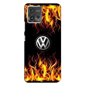 Чехол "Фольксваген" для Motorola MOTO G72 (Огненный Лого)