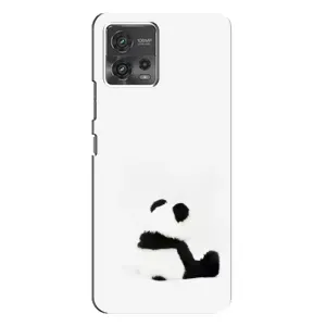 Чехлы с Пандами на Motorola MOTO G72 (Панда обиделся)