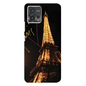 Чехол с Эйфелевой башней на Motorola MOTO G72 (Paris)