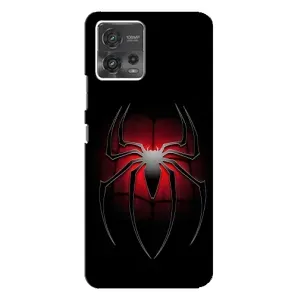 Чехол Супергерой Человека Паука на Motorola MOTO G72 (Паук)