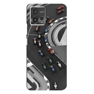 Чехол фильм Формула 1 для Motorola MOTO G72 (Гонки ф1)