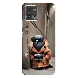 Чехол с мемами тралалело тралала для Motorola MOTO G72 (Шпиониро голубио)