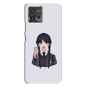 Чехлы с принтом Уэнсдей на Motorola MOTO G72 (Вещь Венсдей)