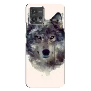 Чехол с Волком на Motorola MOTO G72 (Волк)