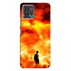 Чехол Оппенгеймер / Oppenheimer на Motorola MOTO G72 (Взрыв)