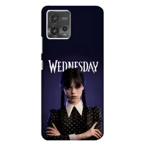 Чехлы с принтом Уэнсдей на Motorola MOTO G72 (Wednesdey)