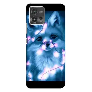 Чехол с Лисичкой для Motorola MOTO G72 (Яркая Лиса)