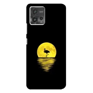 Літній Чохол на Motorola MOTO G72 (Жовтий Захід сонця)
