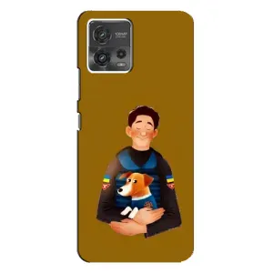 Чехол с принтом для Motorola MOTO G72 (ЗСУ Патрон)