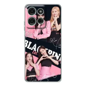 Чехлы с картинкой для Motorola Moto G75 (BLACKPINK)