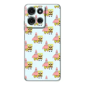 Чехлы с Патриком на Motorola Moto G75 (Боб и Патрик)