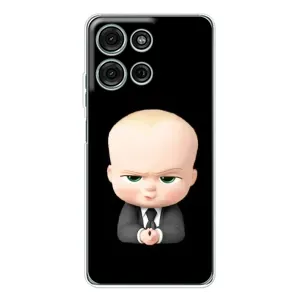 Мультяшный принт на Чехол для Мото Джи 75 (Бос)