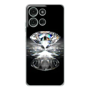 Чехол (Дорого -богато) на Motorola Moto G75 (Бриллиант)