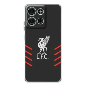 Силиконовые Чехлы принт Футбол на Motorola Moto G75 (Эмблема Liverpool)