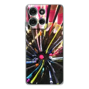 Чехлы с принтом Спортивная тематика для Motorola Moto G75 (Флорбол)